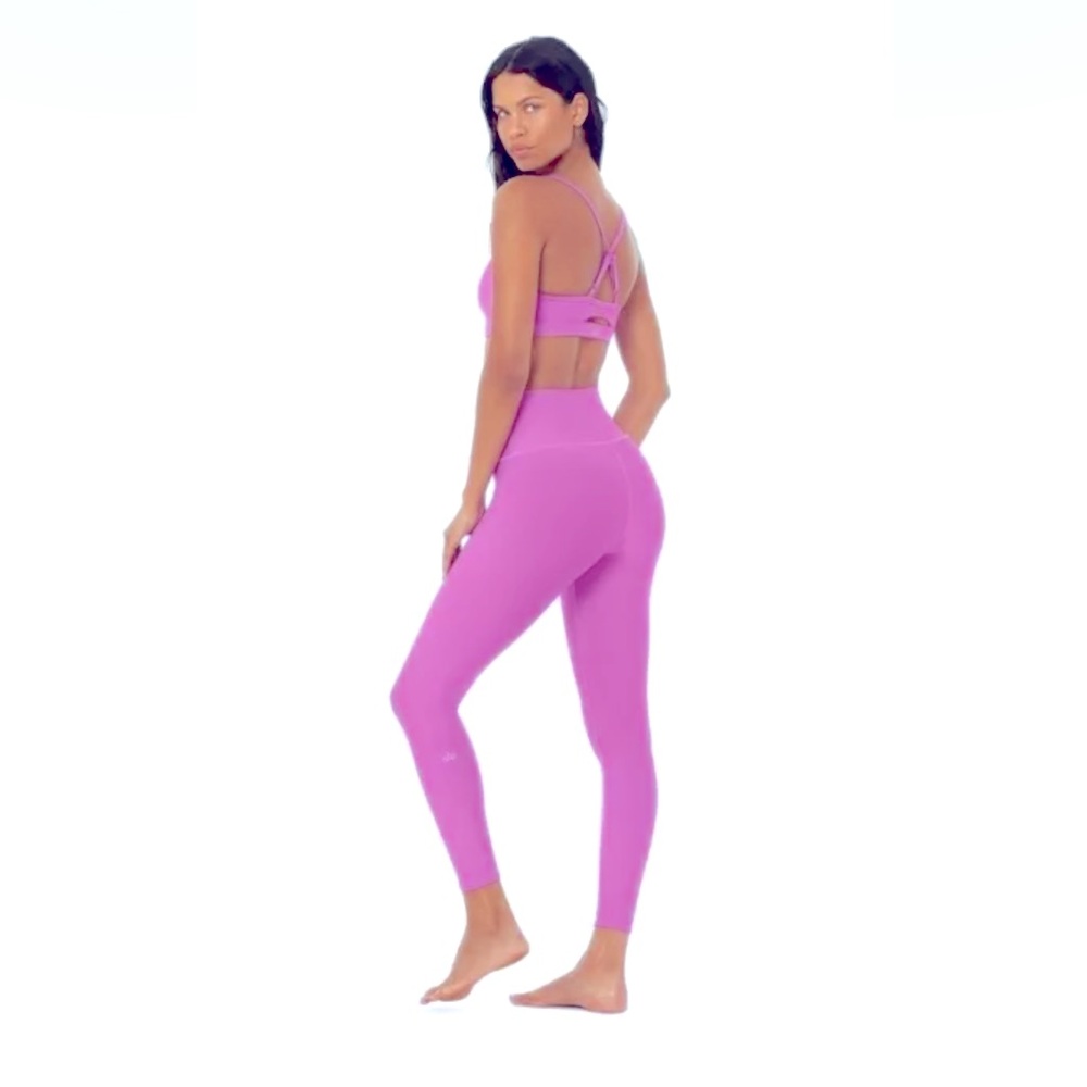 Alo airlift 7/8 high rise legging electric violet